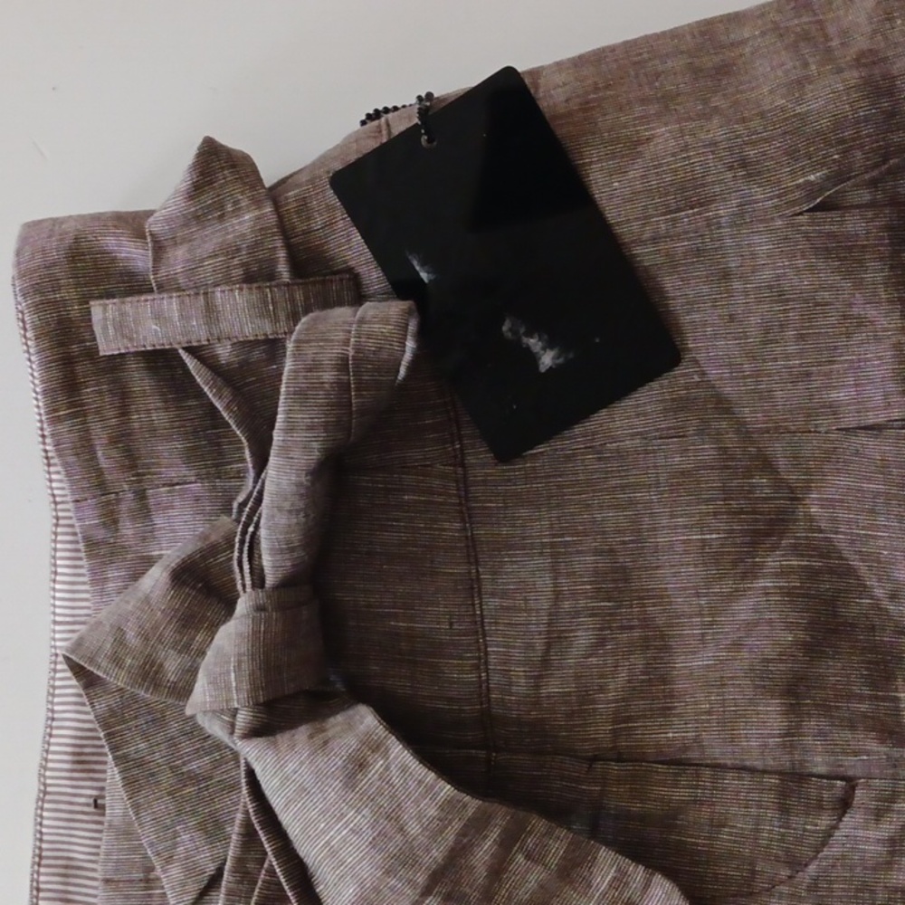 NWT L.A.M.B.Gven Stefani Toffee Combo Pants Size 4 - Picture 9 of 12